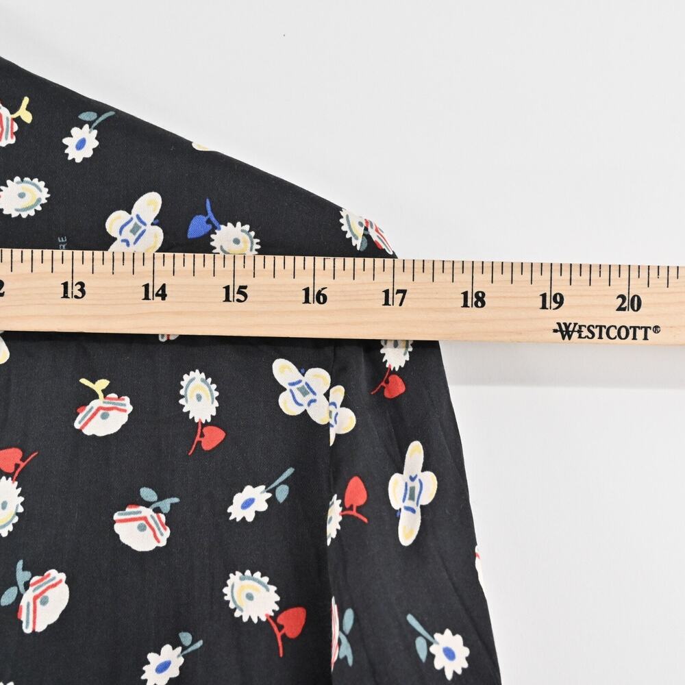 Zadig & Voltaire Black Floral-Print Zip Jacket - Picture 6 of 14